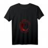 Wikinger Symbol Blood Wolf T-Shirt für Vikings Fans mit V-Ausschnitt – Perfektes Geschenk für Wikinger-Liebhaber, Ragnar, Lagertha & Mythologie Enthusiasten