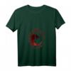 Wikinger Symbol Blood Wolf T-Shirt für Vikings Fans mit V-Ausschnitt – Perfektes Geschenk für Wikinger-Liebhaber, Ragnar, Lagertha & Mythologie Enthusiasten