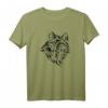 Tribal Wolf T-Shirt – Nordische Wildtiere & einsamer Wolf für Natur- und Tierliebhaber