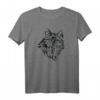 Tribal Wolf T-Shirt – Nordische Wildtiere & einsamer Wolf für Natur- und Tierliebhaber