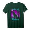 Just a Girl Who Loves Wolves - Wolf-Shirt für Mädchen und Frauen, perfektes Geschenk für Wolfsliebhaber zu Geburtstag, Weihnachten & mehr