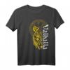 Walhalla Wolf Maske Odin Runen Nordischer Kompass Wikinger T-Shirt – Kreatives Geschenk für Wikinger Fans & Nordische Mythologie Liebhaber