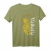 Walhalla Wolf Maske Odin Runen Nordischer Kompass Wikinger T-Shirt – Kreatives Geschenk für Wikinger Fans & Nordische Mythologie Liebhaber