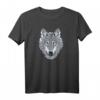 Wolfskopf Wolf Cooles Tier T-Shirt – Geschenk für Wolfsliebhaber, Naturschützer & Tierschützer, klassisch geschnitten