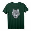 Wolfskopf Wolf Cooles Tier T-Shirt – Geschenk für Wolfsliebhaber, Naturschützer & Tierschützer, klassisch geschnitten