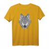 Wolfskopf Wolf Cooles Tier T-Shirt – Geschenk für Wolfsliebhaber, Naturschützer & Tierschützer, klassisch geschnitten