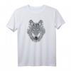 Wolfskopf Wolf Cooles Tier T-Shirt – Geschenk für Wolfsliebhaber, Naturschützer & Tierschützer, klassisch geschnitten