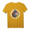Fenrir Wolf von Odin mit nordischen Runen - Wolfskopf T-Shirt für Wikinger- und Mythologie-Fans