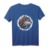 Fenrir Wolf von Odin mit nordischen Runen - Wolfskopf T-Shirt für Wikinger- und Mythologie-Fans