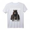 Guten Morgen Ganz Dünnes Eis - Lustiges Kaffee Wolf T-Shirt für Morgenmuffel, Kaffeeliebhaber & Alltagsspaß