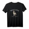Montana Wolf T-Shirt für Herren, Damen & Kinder – Perfekte Montana Geschenkidee & Souvenir