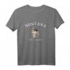 Montana Wolf T-Shirt für Herren, Damen & Kinder – Perfekte Montana Geschenkidee & Souvenir