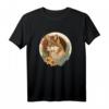 Cottagecore Wolf T-Shirt für Mädchen und Frauen | Süßer Wolf Motiv | Ländlicher Stil & Tierliebhaber Mode