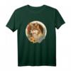 Cottagecore Wolf T-Shirt für Mädchen und Frauen | Süßer Wolf Motiv | Ländlicher Stil & Tierliebhaber Mode