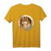 Cottagecore Wolf T-Shirt für Mädchen und Frauen | Süßer Wolf Motiv | Ländlicher Stil & Tierliebhaber Mode