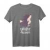 Wölfe sind mein Geist Tier T-Shirt – Niedliches Wolf-Design für Mädchen und Frauen, perfekte Geschenkidee für Wolfsfans