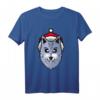 Lustiges Wolf Pixelated Weihnachts-T-Shirt – Perfektes Geschenk für Wolf-Liebhaber zu Weihnachten