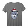 Lustiges Wolf Pixelated Weihnachts-T-Shirt – Perfektes Geschenk für Wolf-Liebhaber zu Weihnachten