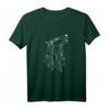 Polygon Art Wolf Geometrisches T-Shirt – Minimalistisches Design, perfektes Geschenk für Jäger, Wolf-Liebhaber & Polygon Art Fans