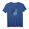 Mond Natur Wolf Tier des Waldes Raubtier T-Shirt - Für Tierliebhaber und Wolf-Fans mit majestätischem Vollmond-Design