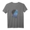 Mond Natur Wolf Tier des Waldes Raubtier T-Shirt - Für Tierliebhaber und Wolf-Fans mit majestätischem Vollmond-Design