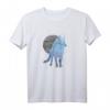 Mond Natur Wolf Tier des Waldes Raubtier T-Shirt - Für Tierliebhaber und Wolf-Fans mit majestätischem Vollmond-Design