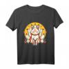Kitsune Japanischer Kami Inari Fox Protector Tempel Shrines T-Shirt – Kawaii Kunst Fuchs Geschenk für Japan- und Asienliebhaber