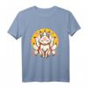 Kitsune Japanischer Kami Inari Fox Protector Tempel Shrines T-Shirt – Kawaii Kunst Fuchs Geschenk für Japan- und Asienliebhaber