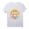 Kitsune Japanischer Kami Inari Fox Protector Tempel Shrines T-Shirt – Kawaii Kunst Fuchs Geschenk für Japan- und Asienliebhaber