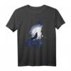 Tiermotiv Silhouette | Wolfsilhouette Wolf T-Shirt für Naturliebhaber | Geschenkidee zum Geburtstag & Weihnachten
