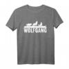 Wolfsrudel Protect and Obtain Tiermotiv Wolf T-Shirt für Herren und Damen – Klassisch geschnitten, perfekt für Tier- und Wolfsfans