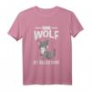 Ohne Wolf ist alles doof T-Shirt – Lustiges Wolf Design für Tierliebhaber, Zoo- und Waldbesucher