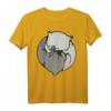 Wombat Yin Yang Süße Tiere Waldtiere T-Shirt für Mädchen, Frauen & Tierliebhaber – Australische Tierwelt
