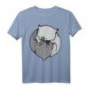 Wombat Yin Yang Süße Tiere Waldtiere T-Shirt für Mädchen, Frauen & Tierliebhaber – Australische Tierwelt