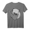 Wombat Yin Yang Süße Tiere Waldtiere T-Shirt für Mädchen, Frauen & Tierliebhaber – Australische Tierwelt