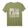 Bin Da Kann Losgehen Wombat T-Shirt – Lustiges Reiseshirt für Australien-Besucher & Tierliebhaber