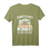 Gemütliches Wombat Schlaf T-Shirt für Tierliebhaber – Bequemes Tiermotiv Shirt zum Kuscheln und Tragen