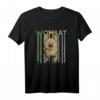 Funky Retro Wombat Cartoon Beuteltier T-Shirt – Stylisches Tierdesign für Australien Fans & Naturschützer