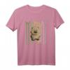 Funky Retro Wombat Cartoon Beuteltier T-Shirt – Stylisches Tierdesign für Australien Fans & Naturschützer