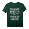 Wombat Zootier Beuteltier T-Shirt - Lustiges Geschenk für Wombat-Liebhaber, Tierschützer & Australien-Fans