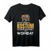 Das Ist Mein Menschen Kostüm Ich Bin In Wahrheit Ein Wombat - Lustiges Australisches Tierkostüm für Fasching, Karneval & Geschenk für Tierliebhaber
