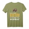 Das Ist Mein Menschen Kostüm Ich Bin In Wahrheit Ein Wombat - Lustiges Australisches Tierkostüm für Fasching, Karneval & Geschenk für Tierliebhaber