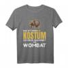 Das Ist Mein Menschen Kostüm Ich Bin In Wahrheit Ein Wombat - Lustiges Australisches Tierkostüm für Fasching, Karneval & Geschenk für Tierliebhaber