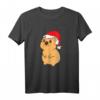 Quokka mit Weihnachtsmannmütze - Lustiges Weihnachts-T-Shirt für Tierliebhaber, Kinder & Erwachsene, perfektes Geschenk für Quokka-Fans