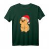 Quokka mit Weihnachtsmannmütze - Lustiges Weihnachts-T-Shirt für Tierliebhaber, Kinder & Erwachsene, perfektes Geschenk für Quokka-Fans