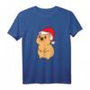 Quokka mit Weihnachtsmannmütze - Lustiges Weihnachts-T-Shirt für Tierliebhaber, Kinder & Erwachsene, perfektes Geschenk für Quokka-Fans
