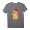 Quokka mit Weihnachtsmannmütze - Lustiges Weihnachts-T-Shirt für Tierliebhaber, Kinder & Erwachsene, perfektes Geschenk für Quokka-Fans