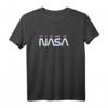 Retro NASA Wurm Logo Hoodie – Vintage Weltraum Design, Geschenkidee für Sci-Fi & Astronomie Fans, Ideal für Raumfahrt-Enthusiasten