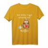 Koffein der frühe Vogel fängt den Wurm & braucht Kaffee T-Shirt – Lustiges Weihnachts- und Geburtstagsgeschenk für Kaffeeliebhaber, Morgenmuffel & Frühaufsteher
