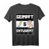 Geimpft & Entwurmt Gechipt Lustiges Fun Design T-Shirt – Perfekt für Tierärzte, Hundebesitzer & Familie zum aktuellen Thema